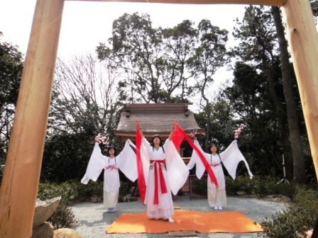 佐用姫神社愛輪宮完成