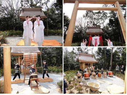 佐用姫神社愛輪宮完成