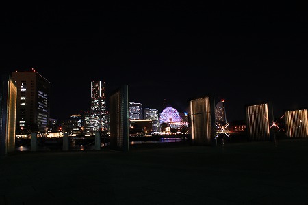 横浜大さん橋からの夜景