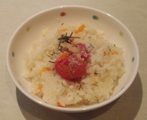 フルーツトマトを使って・・・♪