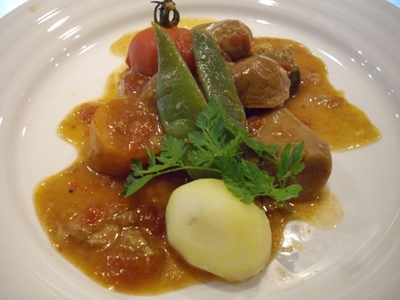 話飲会の料理とワイン
