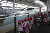 　九州新幹線でGO!