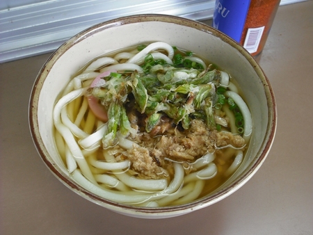 “JR鳥栖駅”のアスパラ天うどん