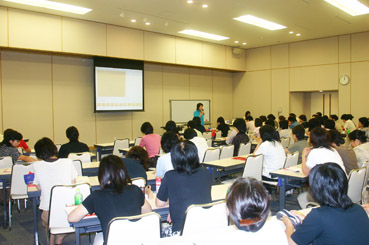 鹿児島の企業団体研修にカラー講話