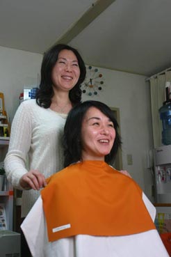 仕事帰りにカラー診断