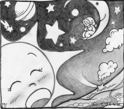 今日のイラストは鉛筆画♪♪