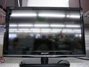 SHARP　19型　LED液晶テレビ入荷しました。