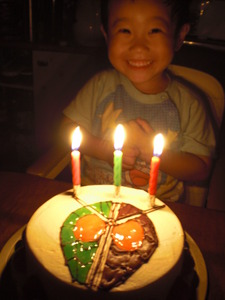 みい３歳のお誕生日おめでとう（＾－＾）ｖ