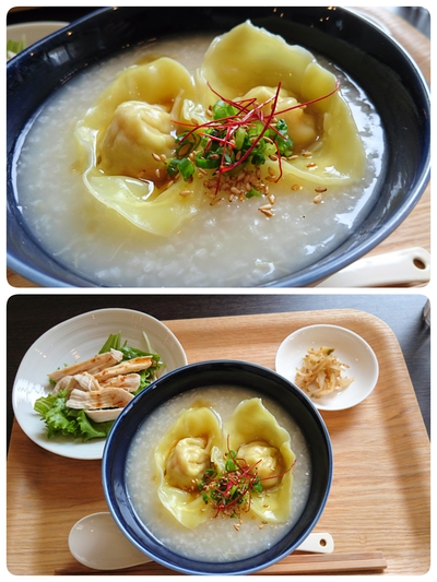 お粥&豆花のランチ♪♪ お粥&豆花のランチ♪♪