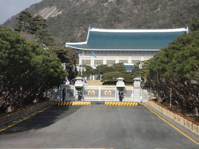 ④ソウル旅・去年と変わってたお寺の入り口