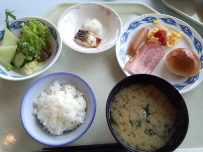 朝から、ビビった? 朝から、ビビった?