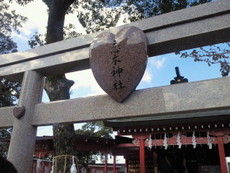 恋木神社へ友達に会いに