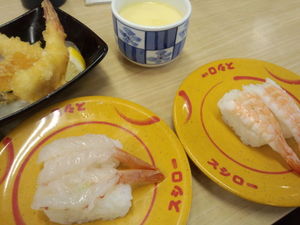 ランチは海老(^^♪