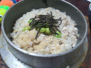 炊き立てがおいし