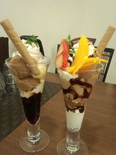 週末の夜は甘いもの(^^♪