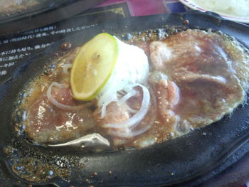 さっぱり美味しいステーキ