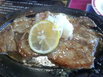 さっぱり美味しいステーキ