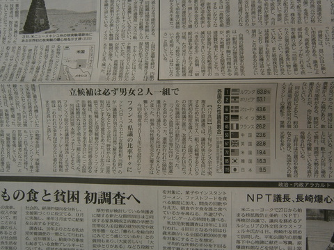 立候補は必ず男女二人で　西日本新聞
