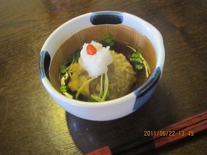 ６月　福島で　おいしいお蕎麦　を食べました　！！！