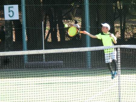2月19日（日）春日公園　小学生テニス大会の結果です。