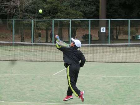 1月7日（日）春日公園ジュニアシングルステニス大会の結果です。