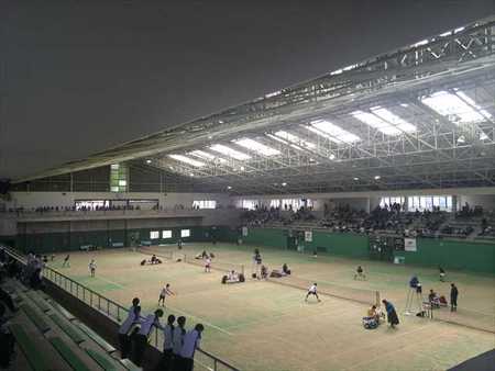 全国選抜高校テニス大会を観にいきました。