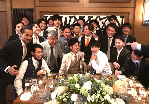 安部剛史キャプテン ウェディング 安部剛史キャプテン ウェディング