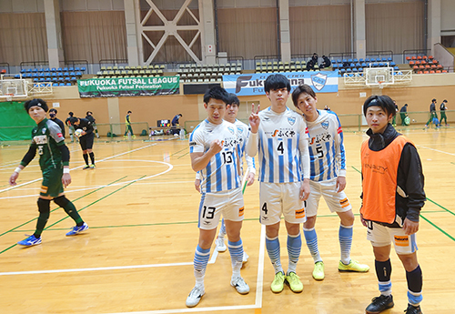 福岡県フットサルリーグ1部 第7節 松尾FC戦 福岡県フットサルリーグ1部 第7節 松尾FC戦