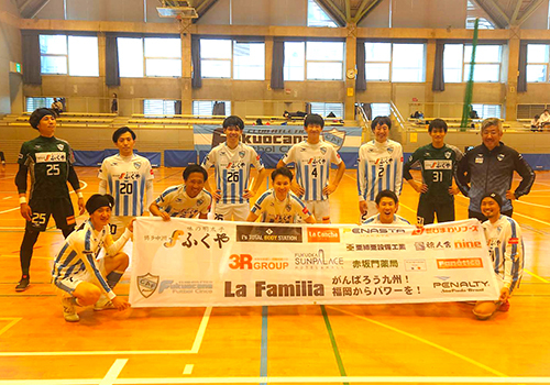 福岡県フットサルリーグ1部 第7節 北九州市立大学Stierdor戦 福岡県フットサルリーグ1部 第7節 北九州市立大学Stierdor戦