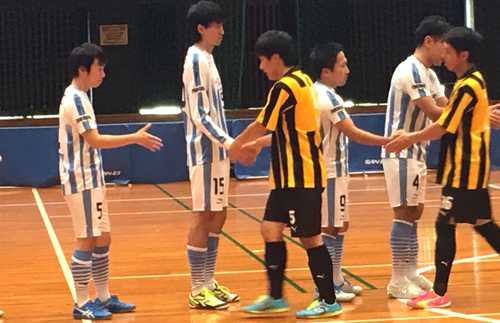 福岡県フットサルリーグ1部 第10節 蹴虎フットサルクラブ戦 福岡県フットサルリーグ1部 第10節 蹴虎フットサルクラブ戦