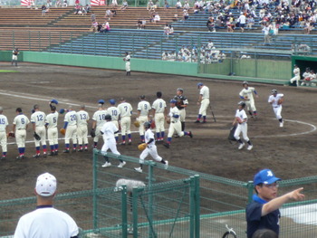 水俣高校野球部夏の大会第1回戦