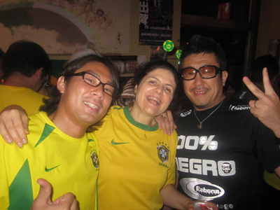 ブラジルvsポルトガル戦@ドイスラゴス