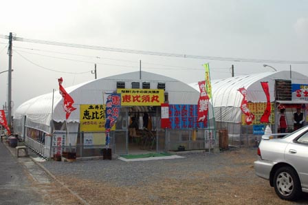 糸島のカキ小屋