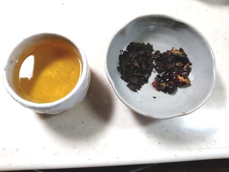 ナツメヤシ、棗、桜紅茶のブレンド