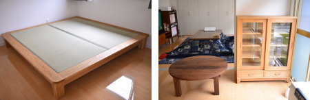 一枚板から無垢の家具一式を約半日掛けて福岡までお届けに行ってきました！
