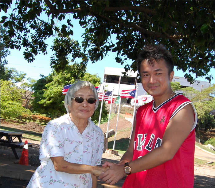 ハワイ移民の日本人佐久間さんにお話をお伺いしました。