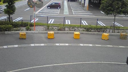 香椎団地の駐車禁止ブロック