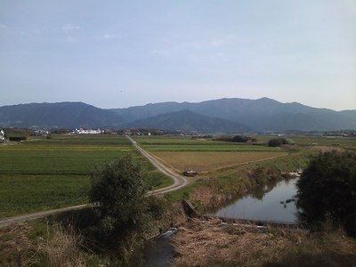 糸島の田園風景・・・
