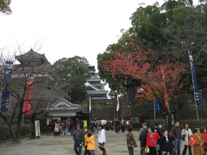 熊本城入口