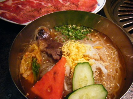贔屓のお店☆韓国冷麺
