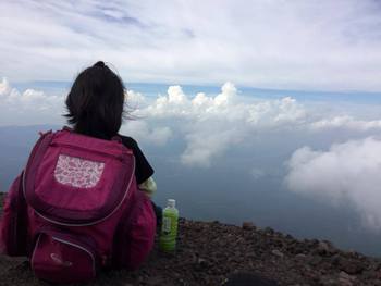 ルナの富士登山挑戦　１