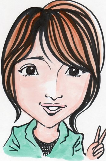 似顔絵・・・