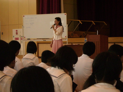 唐津東中学校で講演させていただきました。Vol.１