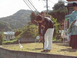 糸島市Y様邸地鎮祭