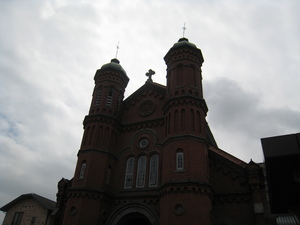 赤レンガの教会