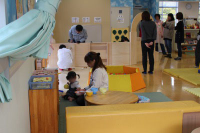 「博多区山王子どもプラザ」の仕切り型遊具を制作しました