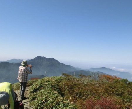 西日本最高峰　　石鎚山（四国）