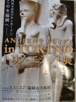 トリノ・エジプト展に行きました。