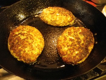 とろろハンバーグ！