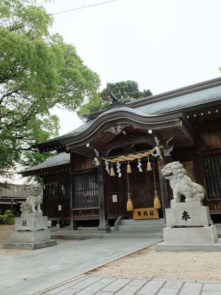 古賀神社に参拝。